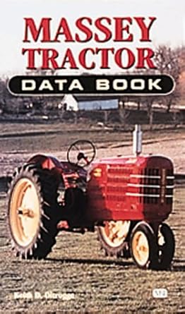 Massey Tractor Data Book cover image