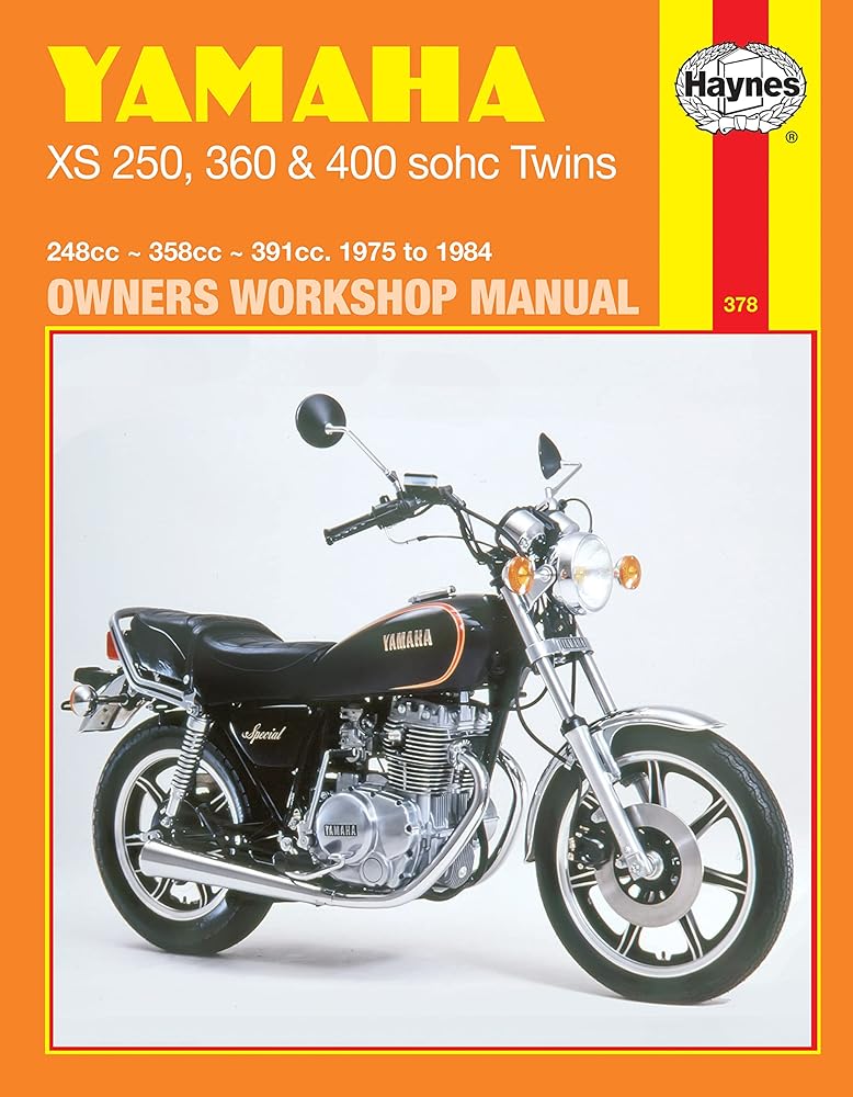 Yamaha XS250, 360 & 400 sohc Twins (75 - 84) Haynes Repair Manual cover image