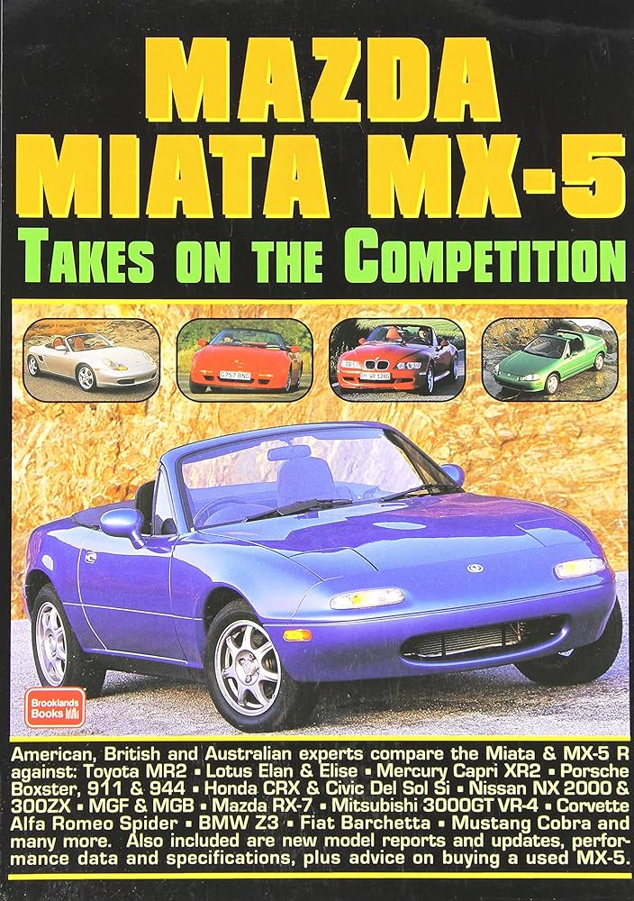 Mazda Miata MX-5: Takes On the Competition (Head to Head S.) cover image