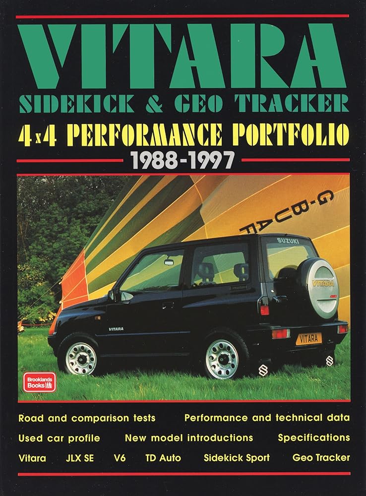 Vitara, Sidekick & Geo Tracker 4x4 Performance Portfolio 1988-97 cover image