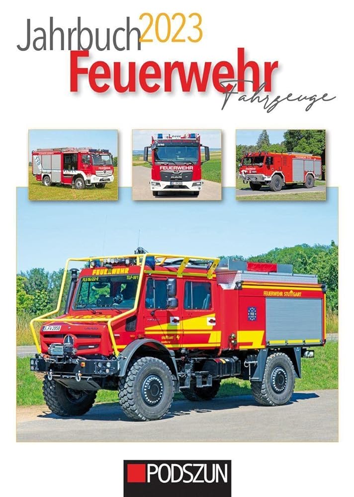 Jahrbuch Feuerwehrfahrzeuge 2023 cover image
