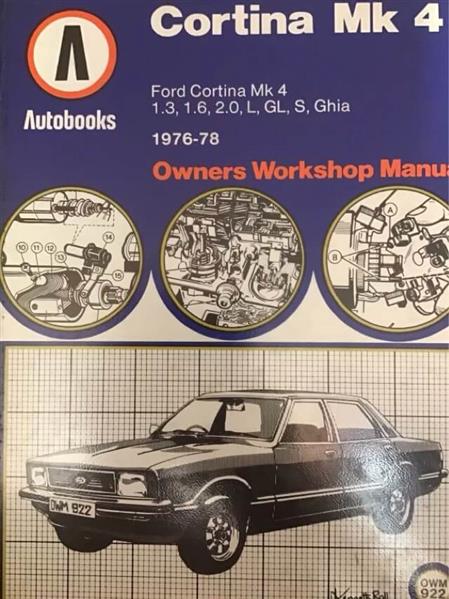 Ford Cortina Mk 4 1976-78 Autobook