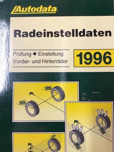 Autodata Radeinstellungen 1996